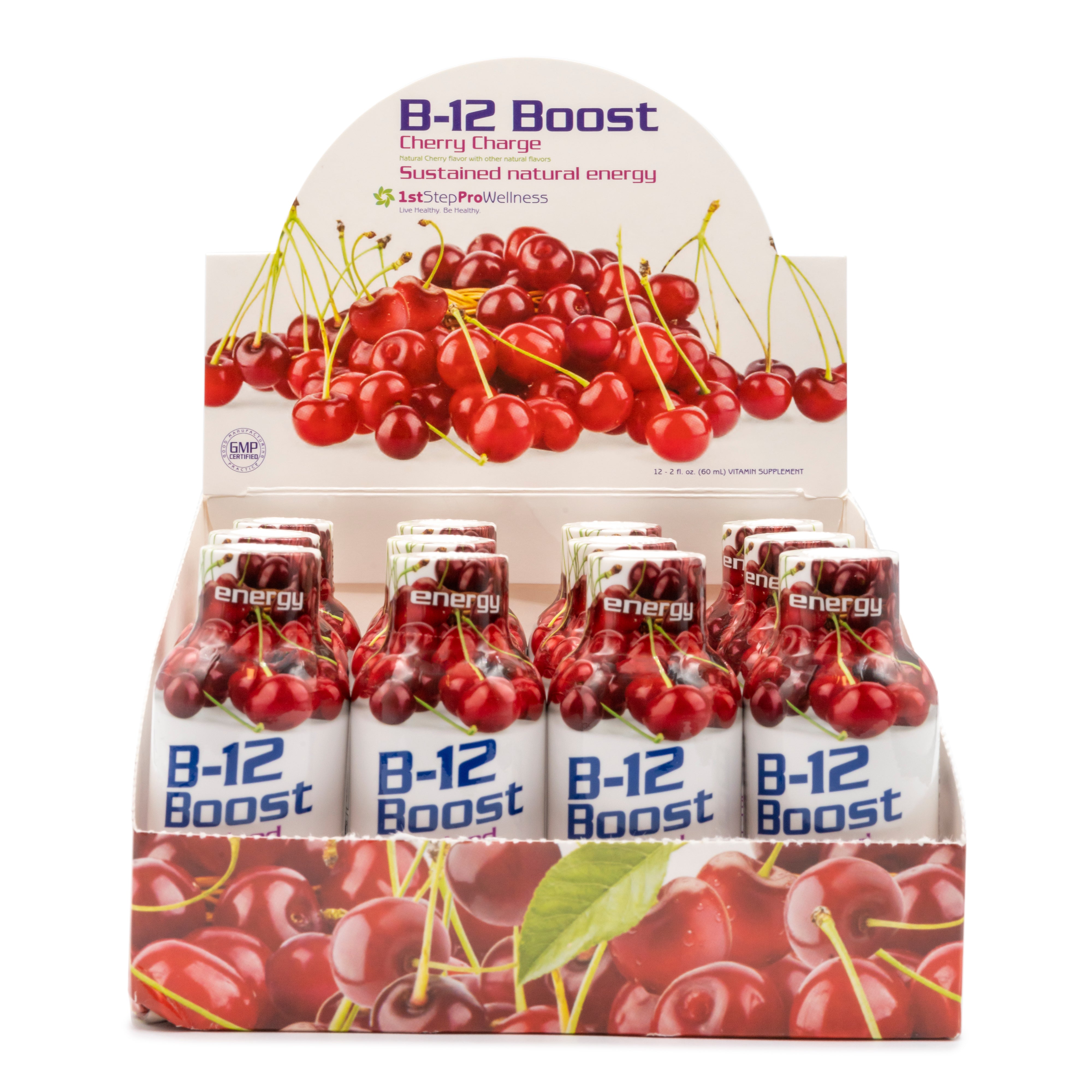 High Performance Fitness B-12 Boost - Cherry Charge High Performance Fitness B-12 Boost - Cherry Charge
