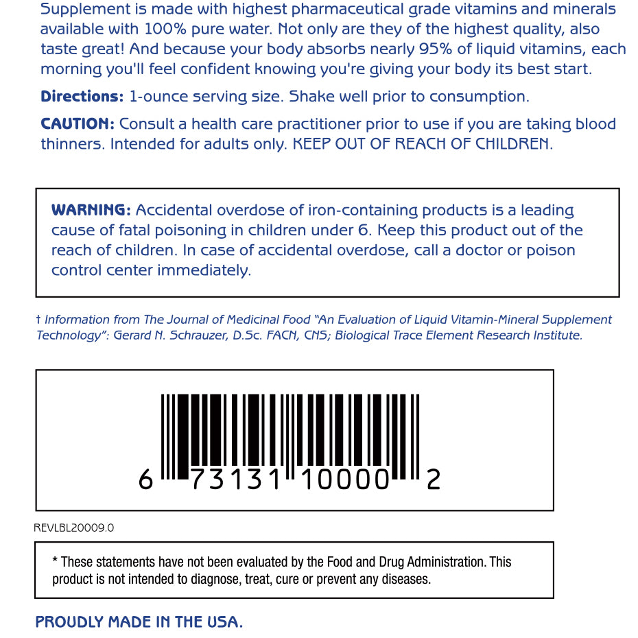 Pyrocellnesis All Natural Multivitamin and Multimineral- 1st Step ProWellness